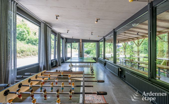 Vakantiehuis in Durbuy, 7 slaapkamers, priv� sauna, speelkamer, 22 personen, tuin, Ardennen