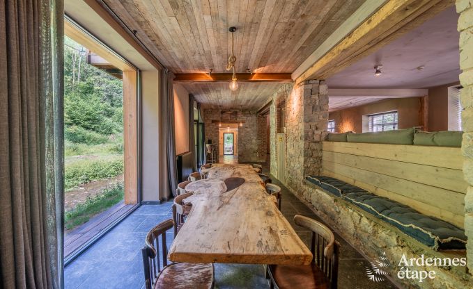 Vakantiehuis in Durbuy, 7 slaapkamers, priv� sauna, speelkamer, 22 personen, tuin, Ardennen