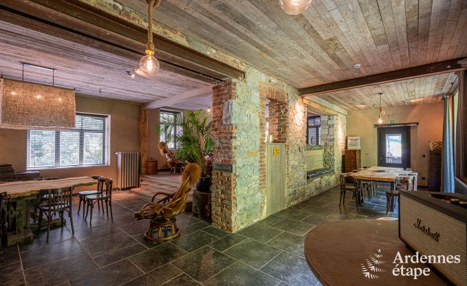 Vakantiehuis in Durbuy, 7 slaapkamers, priv� sauna, speelkamer, 22 personen, tuin, Ardennen