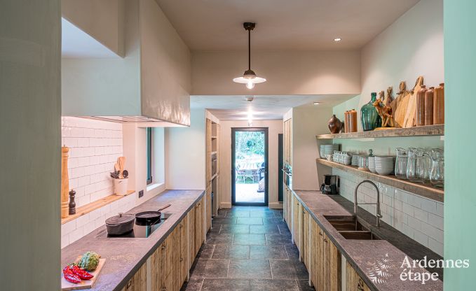 Vakantiehuis in Durbuy, 7 slaapkamers, priv� sauna, speelkamer, 22 personen, tuin, Ardennen