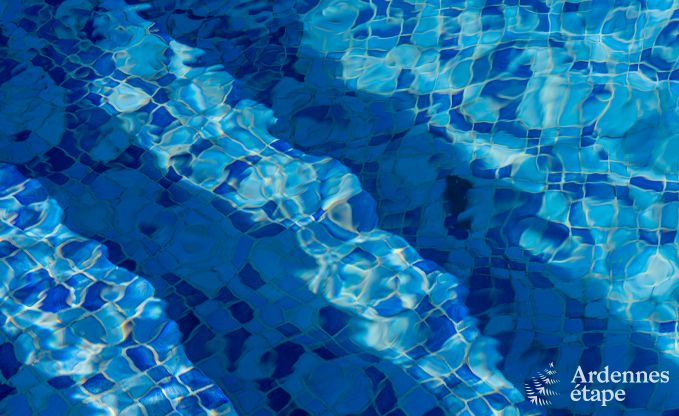 Chalet in Durbuy voor 12 personen met jacuzzi, sauna, houtkachel en zwembad