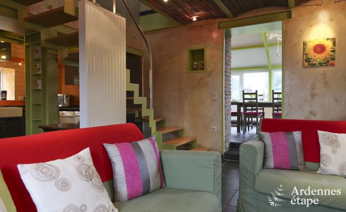 Stijlvol vakantiehuis met mooie veranda te huur in Érezée