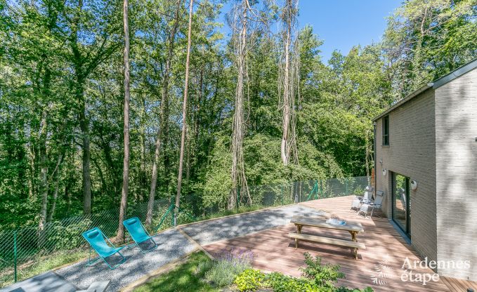 Vrijstaande vakantiewoning in reze voor 4 personen met privtuin, buitensauna en speeltoestellen