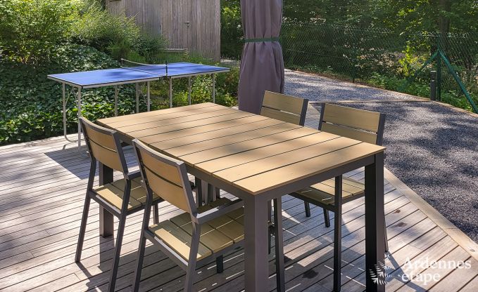 Vrijstaande vakantiewoning in reze voor 4 personen met privtuin, buitensauna en speeltoestellen