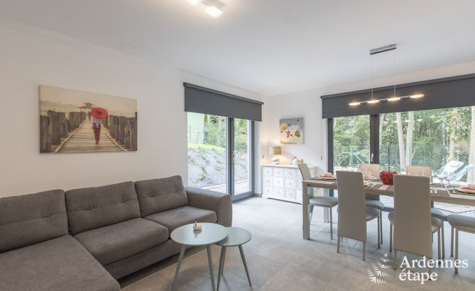 Vrijstaande vakantiewoning in reze voor 4 personen met privtuin, buitensauna en speeltoestellen