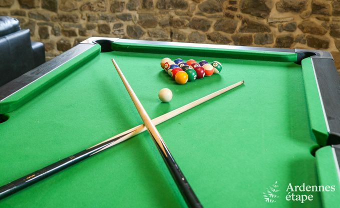 Ruime woning voor 12 personen in Ereze, 6 slaapkamers, sauna, jacuzzi, speelkamer, Ardennen