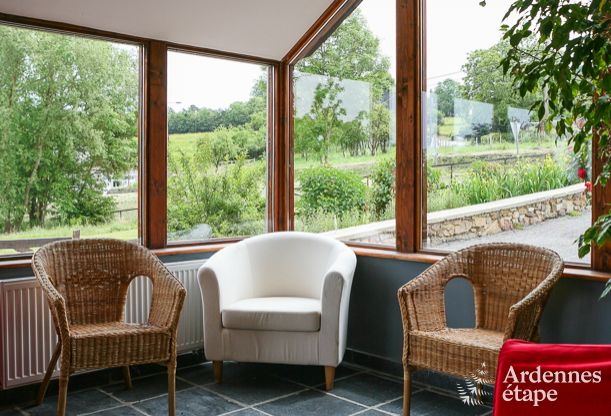 Ruime woning voor 12 personen in Ereze, 6 slaapkamers, sauna, jacuzzi, speelkamer, Ardennen