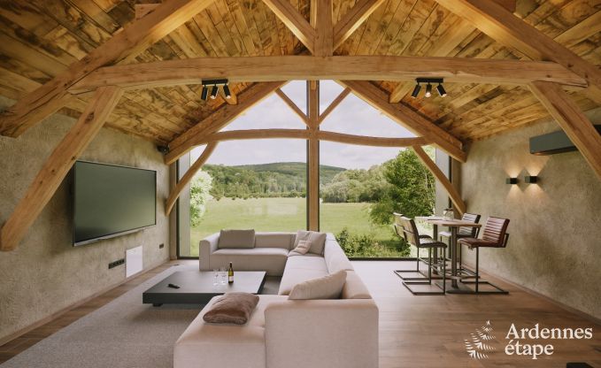 Luxueuze villa in Ereze met 9 slaapkamers, 9 badkamers, binnenzwembad, sauna en grote tuin voor 24 personen