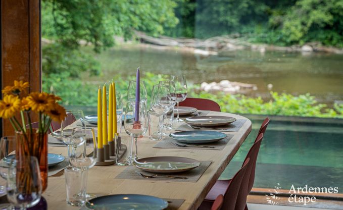 Uitzonderlijke vakantiewoning in Esneux voor 18 personen met 6 slaapkamers, infinity pool en buitenjaccuzi