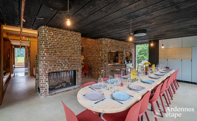 Uitzonderlijke vakantiewoning in Esneux voor 18 personen met 6 slaapkamers, infinity pool en buitenjaccuzi