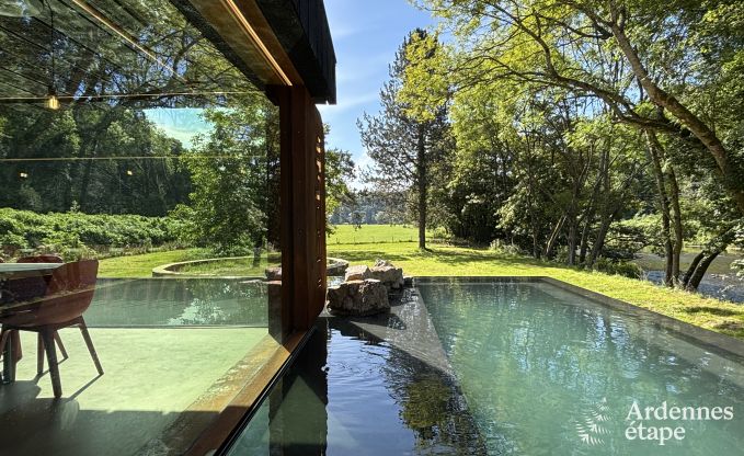 Uitzonderlijke vakantiewoning in Esneux voor 18 personen met 6 slaapkamers, infinity pool en buitenjaccuzi