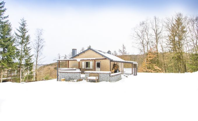 Vakantiehuis met uitzicht en houtvuur voor 4 personen in de Ardennen (Ferrières)
