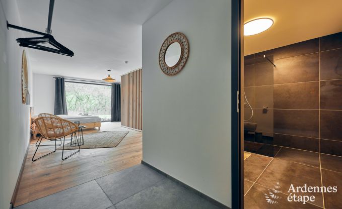 Luxe villa in Ferri�res Ardennen, 15 personen, 7 slaapkamers, spa, verwarmd zwembad, priv� tuin, aangepaste voorzieningen