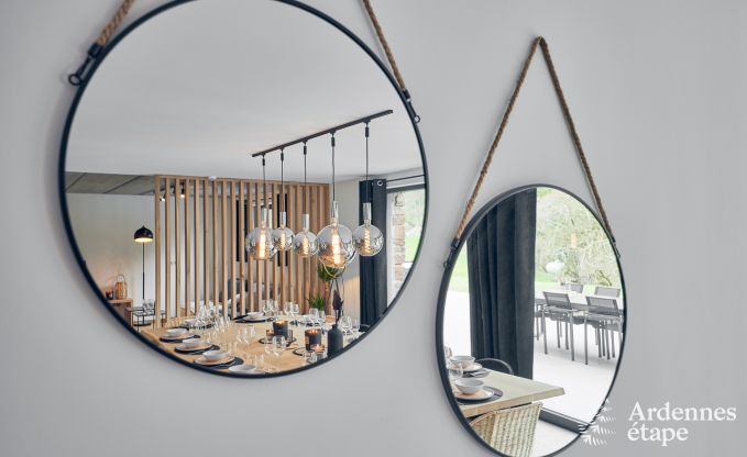 Luxe villa in Ferri�res Ardennen, 15 personen, 7 slaapkamers, spa, verwarmd zwembad, priv� tuin, aangepaste voorzieningen