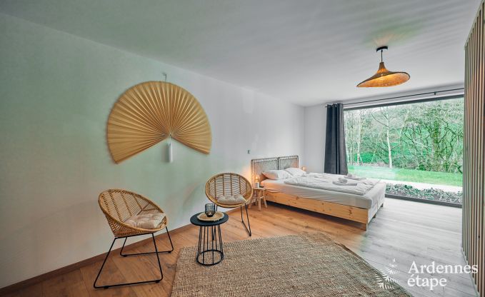 Luxe villa in Ferri�res Ardennen, 15 personen, 7 slaapkamers, spa, verwarmd zwembad, priv� tuin, aangepaste voorzieningen
