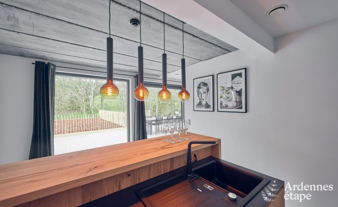 Luxe villa in Ferri�res Ardennen, 15 personen, 7 slaapkamers, spa, verwarmd zwembad, priv� tuin, aangepaste voorzieningen