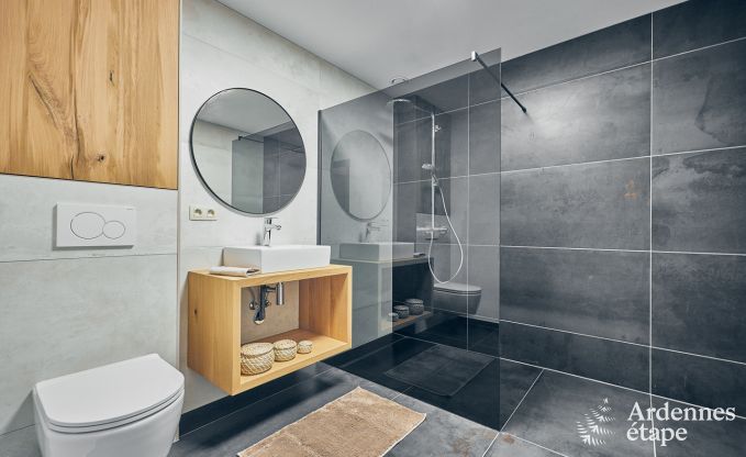 Luxe villa in Ferri�res Ardennen, 15 personen, 7 slaapkamers, spa, verwarmd zwembad, priv� tuin, aangepaste voorzieningen