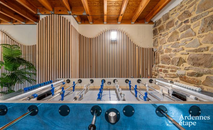 Ruim vakantiehuis voor 32 personen in Ferri�res met 12 slaapkamers, sauna, jacuzzi en speelvoorzieningen