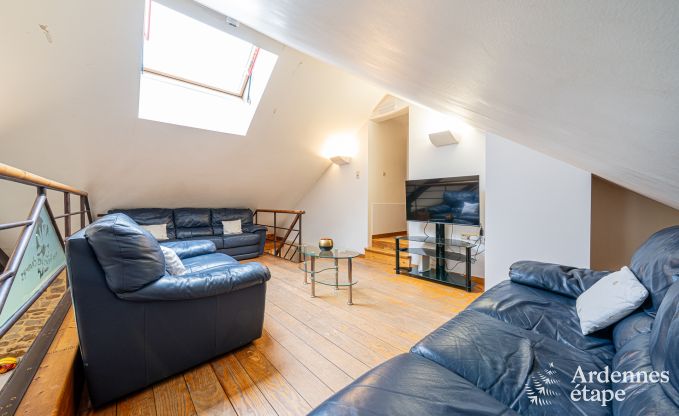 Ruim vakantiehuis voor 32 personen in Ferri�res met 12 slaapkamers, sauna, jacuzzi en speelvoorzieningen