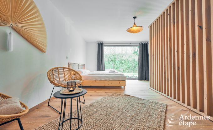 Luxe villa in Ferrires Ardennen, 15 personen, 7 slaapkamers, spa, verwarmd zwembad, priv tuin, aangepaste voorzieningen