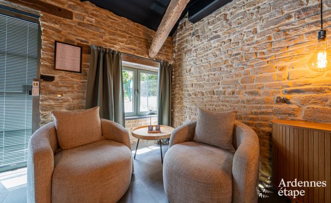Luxe romantische woning voor 2 personen in Sainte-Ccile, met sauna en jacuzzi