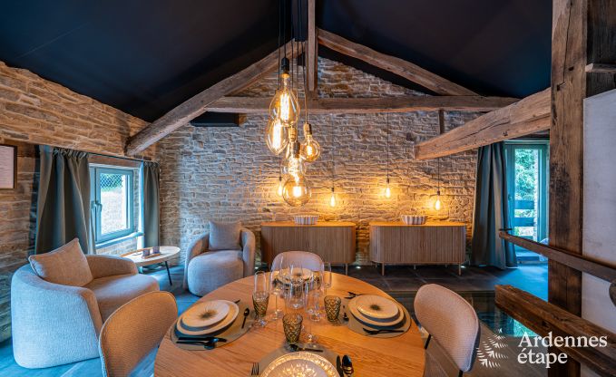 Luxe romantische woning voor 2 personen in Sainte-Ccile, met sauna en jacuzzi