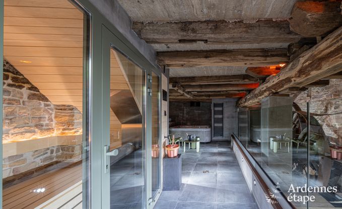 Luxe romantische woning voor 2 personen in Sainte-C�cile, met sauna en jacuzzi