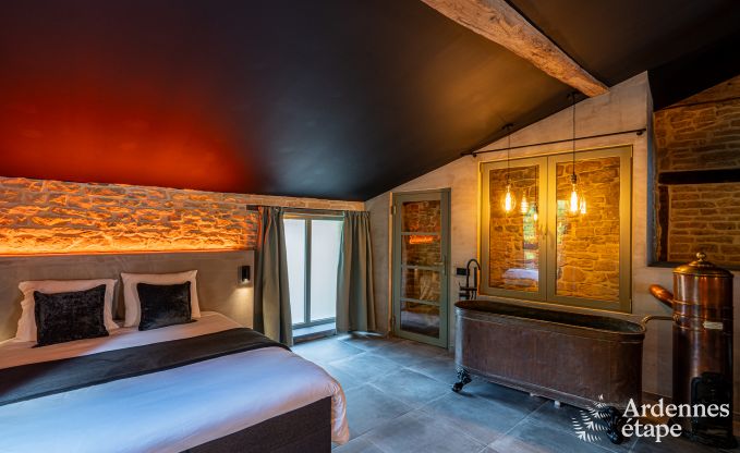 Luxe romantische woning voor 2 personen in Sainte-C�cile, met sauna en jacuzzi