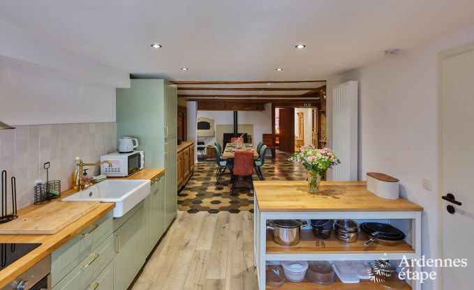 Charmante vakantiewoning voor 8 personen in Florenville met 4 slaapkamers, wellness en speeltoren aan de Semois