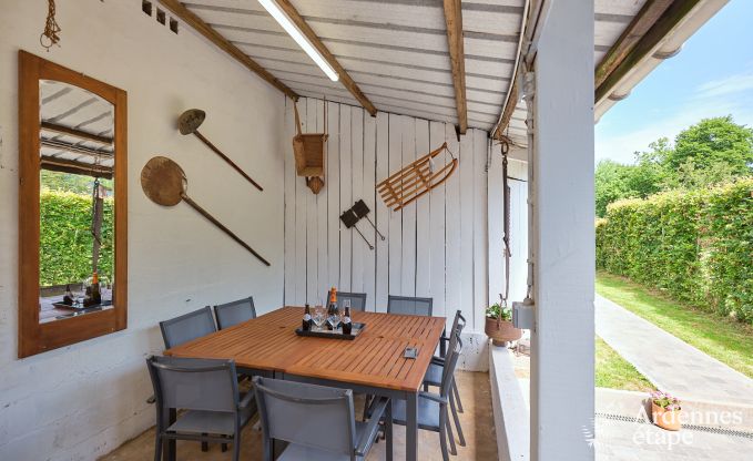 Charmante vakantiewoning voor 8 personen in Florenville met 4 slaapkamers, wellness en speeltoren aan de Semois