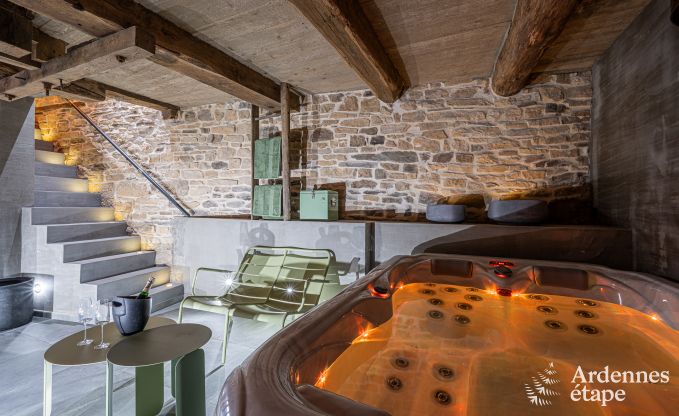 Luxe romantische woning voor 2 personen in Sainte-Ccile, met sauna en jacuzzi