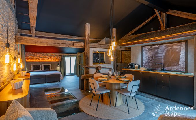 Luxe romantische woning voor 2 personen in Sainte-Ccile, met sauna en jacuzzi