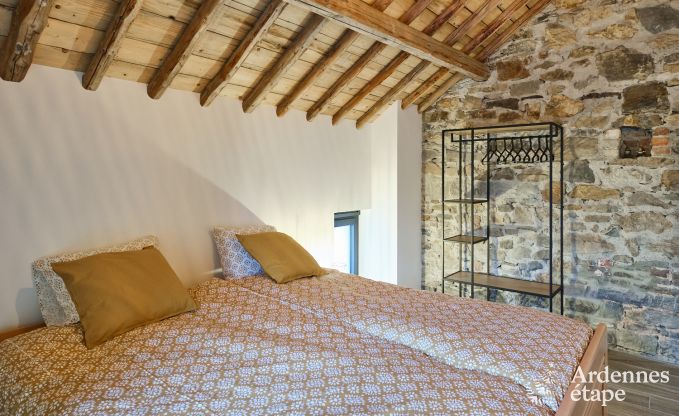 Gezellig vakantiehuis in Francorchamps voor 4 personen met priv�terras met uitzichten en houten warmwaterbad