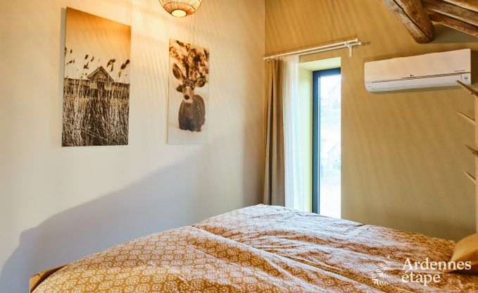 Gezellig vakantiehuis in Francorchamps voor 4 personen met priv�terras met uitzichten en houten warmwaterbad