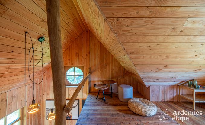 Sprookjesachtige paalwoning in Francorchamps, Hoge Venen