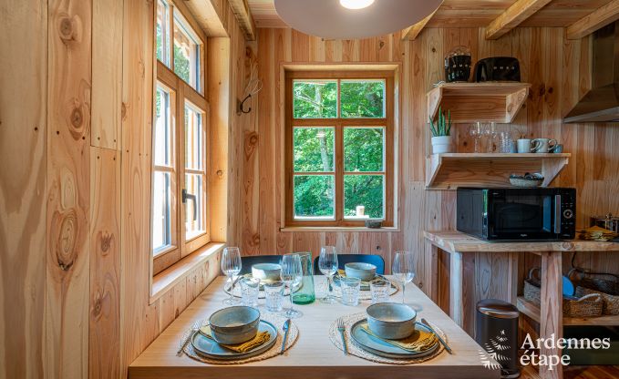 Sprookjesachtige paalwoning in Francorchamps, Hoge Venen