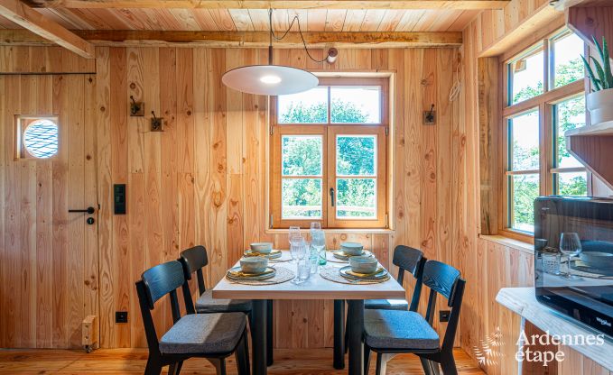 Sprookjesachtige paalwoning in Francorchamps, Hoge Venen