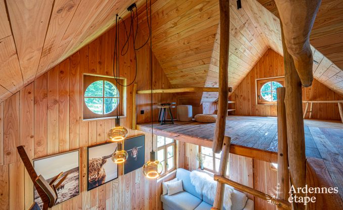 Sprookjesachtige paalwoning in Francorchamps, Hoge Venen