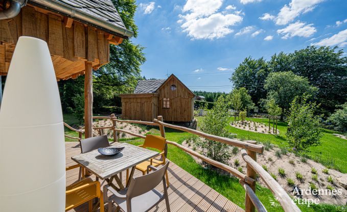 Sprookjesachtige paalwoning in Francorchamps, Hoge Venen