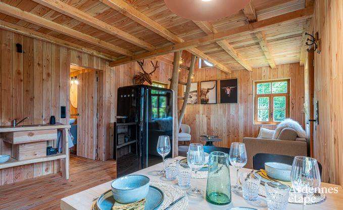 Sprookjesachtige paalwoning in Francorchamps, Hoge Venen