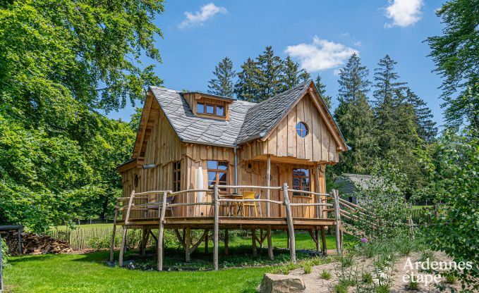 Sprookjesachtige paalwoning in Francorchamps, Hoge Venen