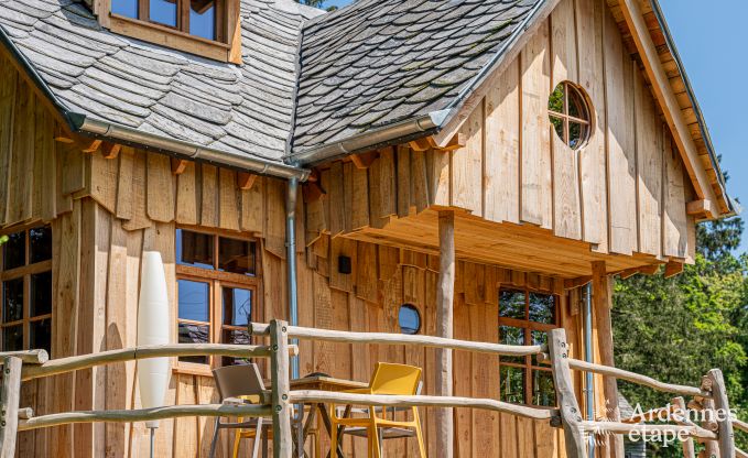 Sprookjesachtige paalwoning in Francorchamps, Hoge Venen