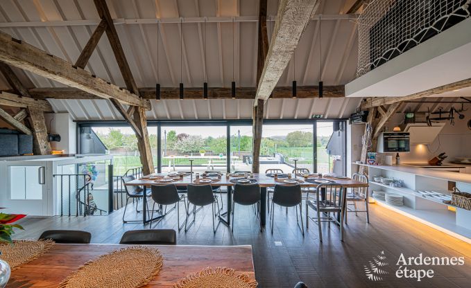 Vakantiehuis in Frasnes-lez-Anvaing voor 16/17 personen