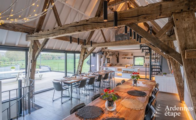 Vakantiehuis in Frasnes-lez-Anvaing voor 16/17 personen