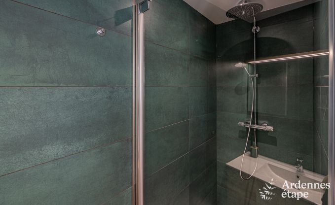 Kasteel in Froidchapelle voor 19 personen met 5 tweepersoonskamers met eigen badkamer