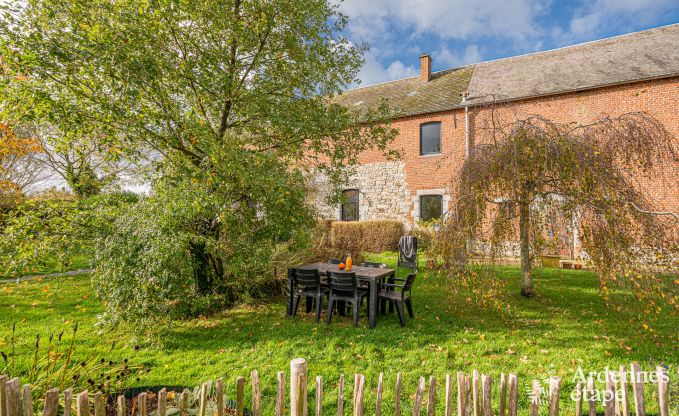 Authentieke fermette met 3 slaapkamers en priv�tuin in een natuurpark tussen Samber en Maas