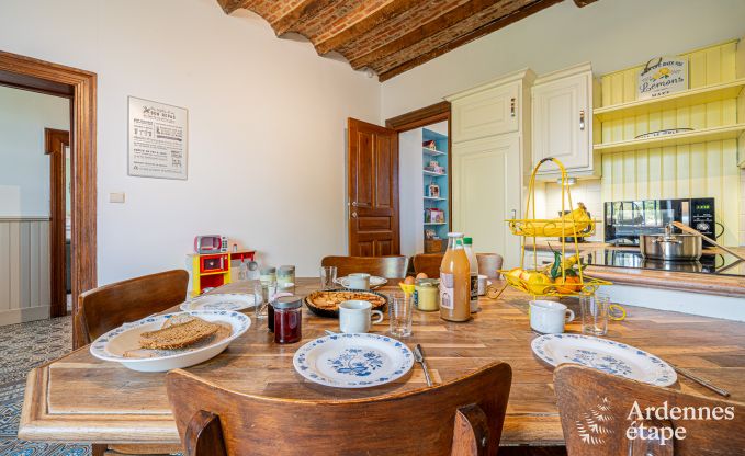 Authentieke fermette met 3 slaapkamers en priv�tuin in een natuurpark tussen Samber en Maas