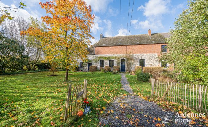 Authentieke fermette met 3 slaapkamers en priv�tuin in een natuurpark tussen Samber en Maas