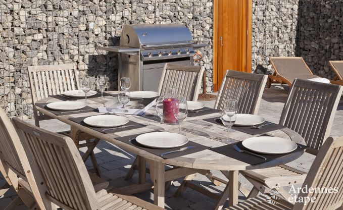 Luxe vakantiehuis in Froidthier voor 10 gasten met zwembad, wellness en 5 slaapkamers nabij Aubel