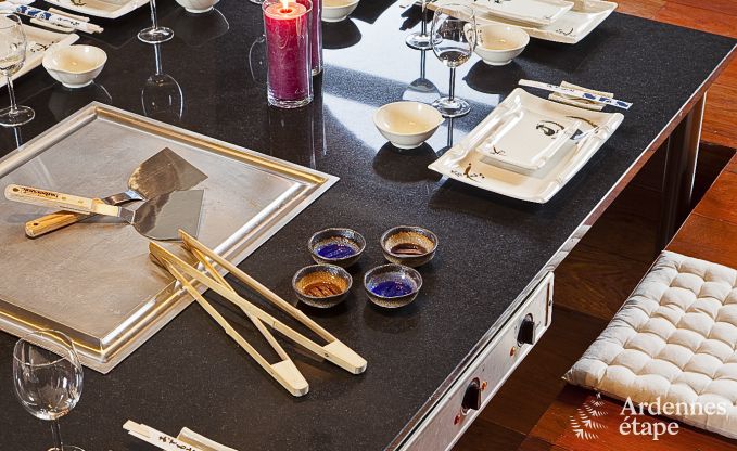 Luxe vakantiehuis in Froidthier voor 10 gasten met zwembad, wellness en 5 slaapkamers nabij Aubel